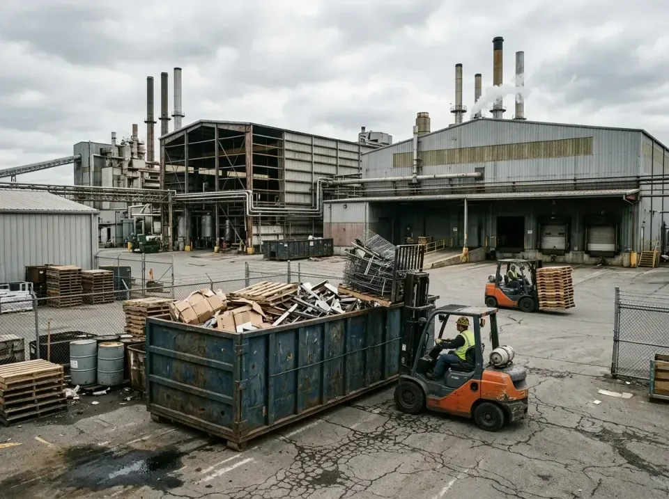industrial-factory-scrap-conta-003 — frequently asked questions, Cheap Roll-off Dumpster Rentals in Clayton, NJ